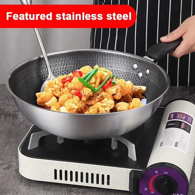 Stainless Steel Wok