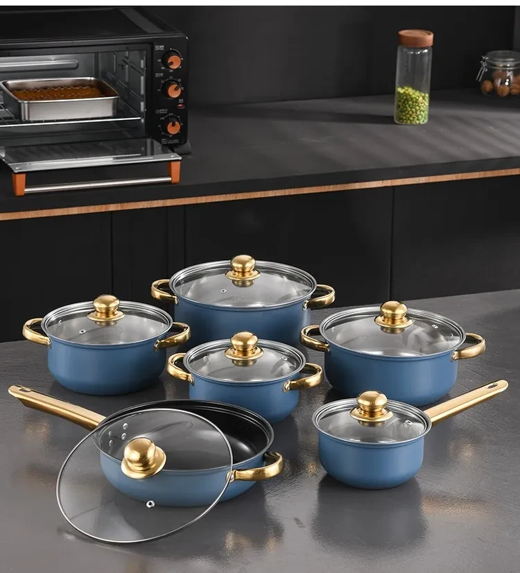 Stainless Steel Frying Pan Set