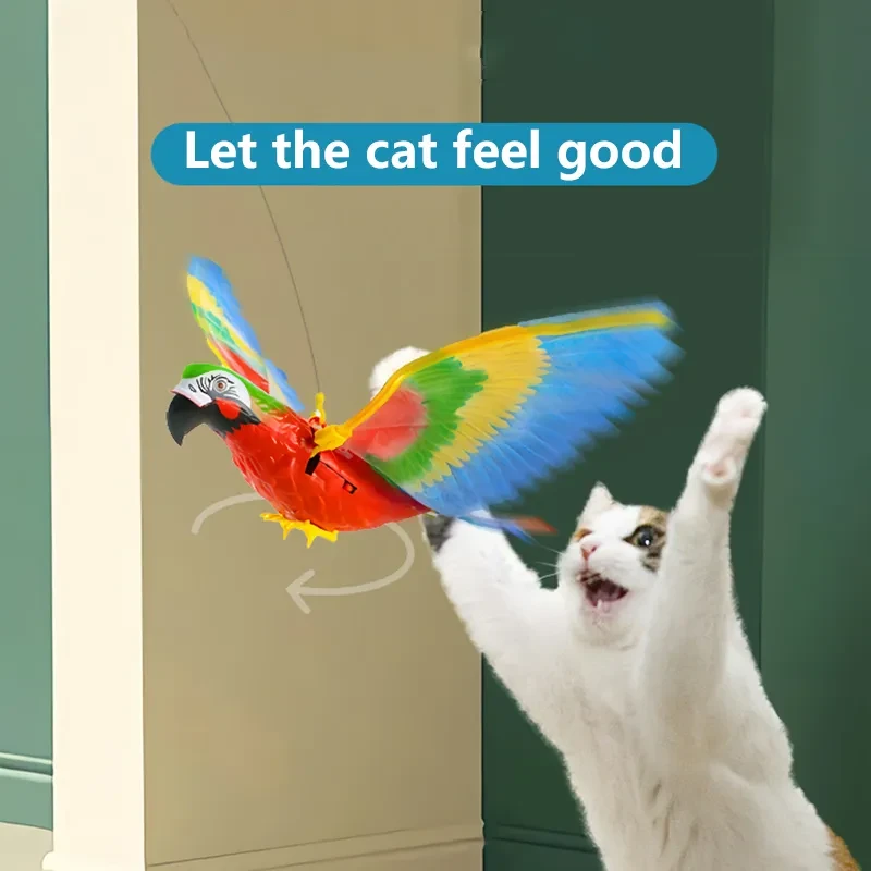 Interactive Bird Simulation Cat Toy