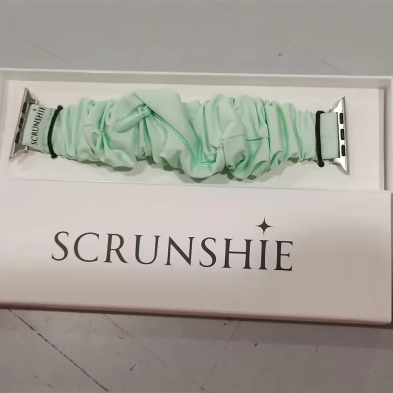 Scrunshie Watch with Hidden Zipper Pocket