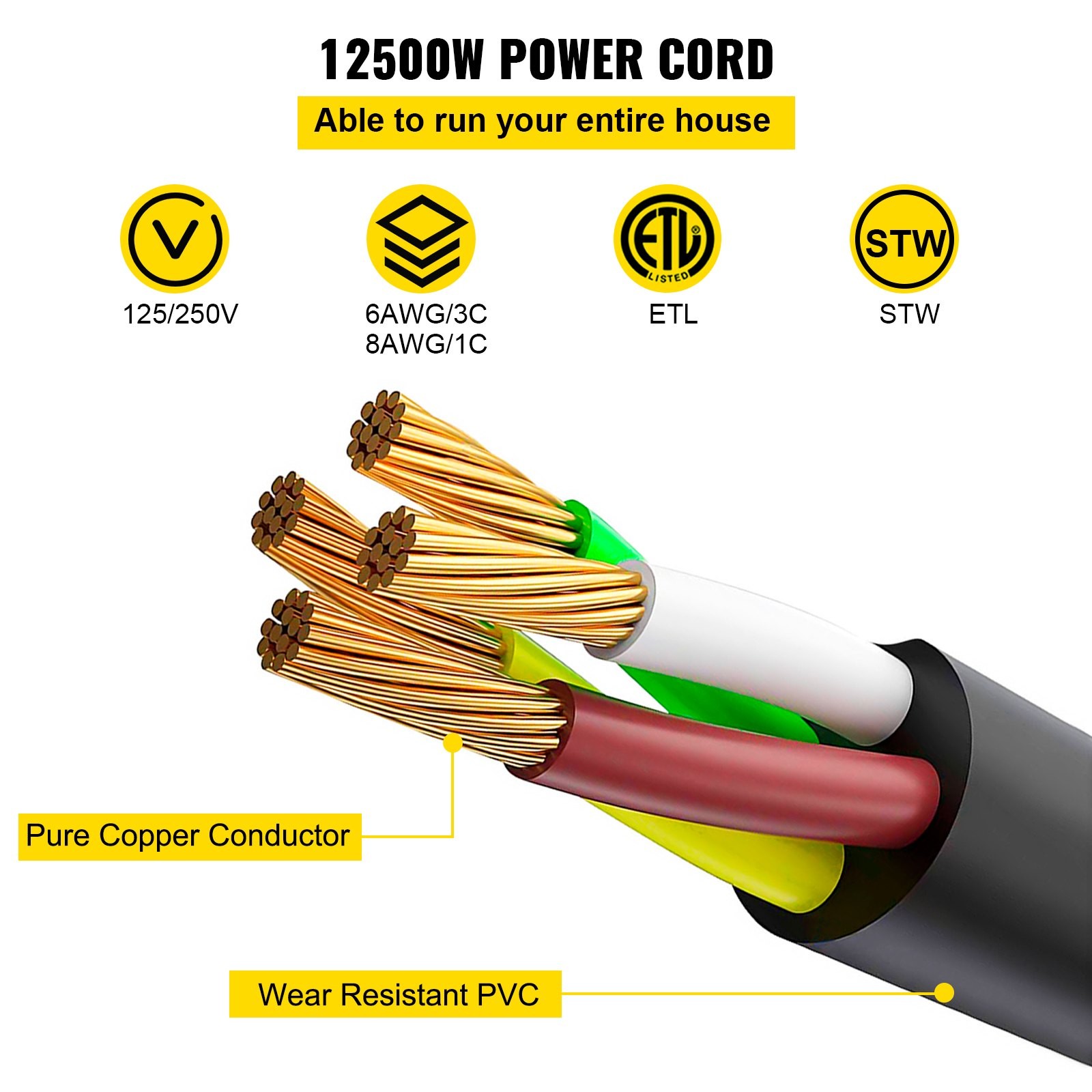 Trailer Wire Extension Cable