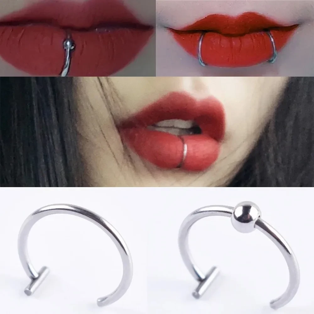 Lip Piercing Rings