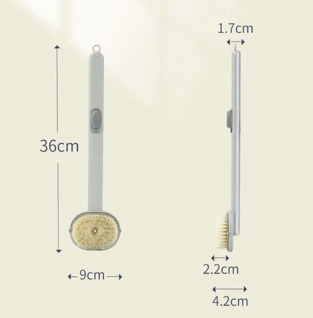 Long Handle Bath Massage Cleaning Brush