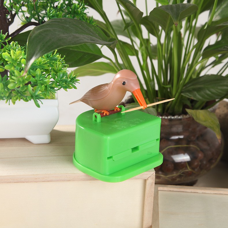 Bird Toothpick Dispenser