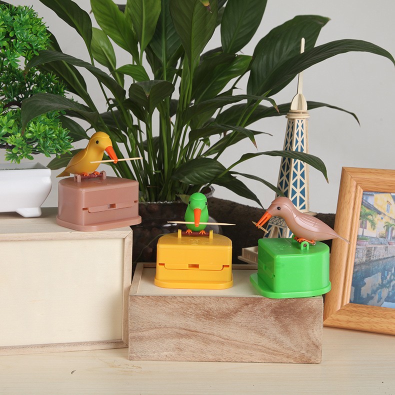 Bird Toothpick Dispenser