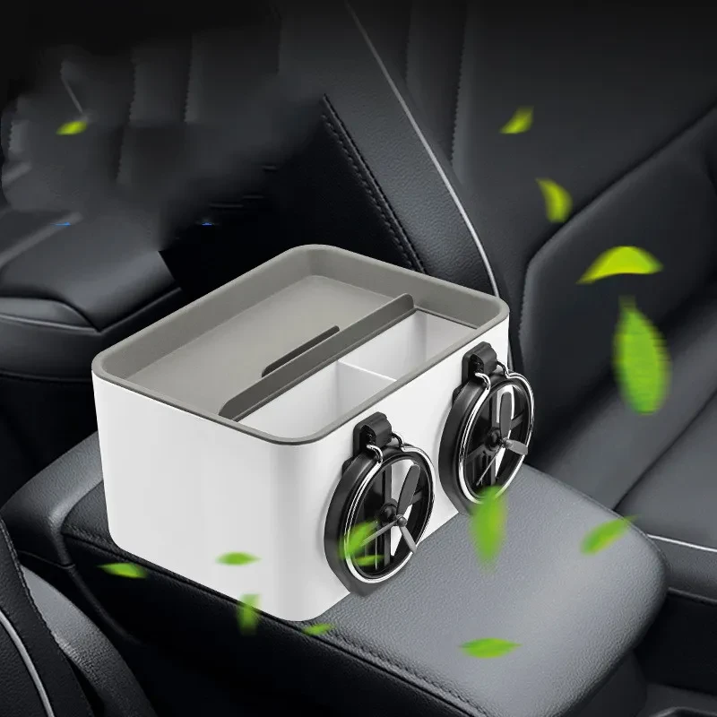 Car Armrest Storage Box