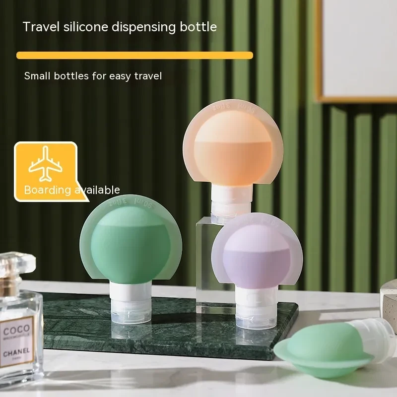 Wide-Mouth Portable Travel Bottles