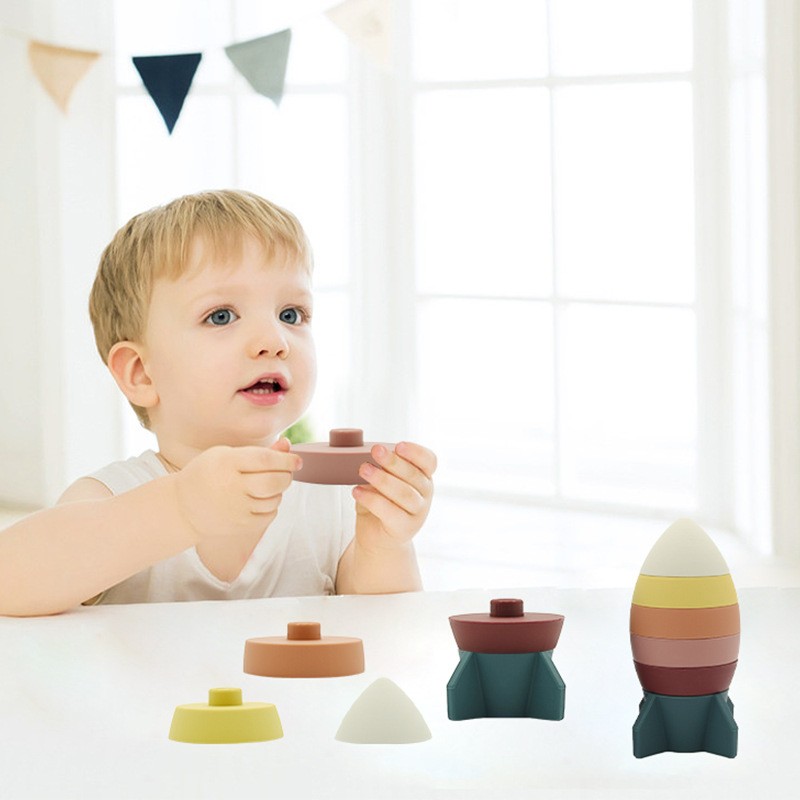 Silicone Stacking Blocks