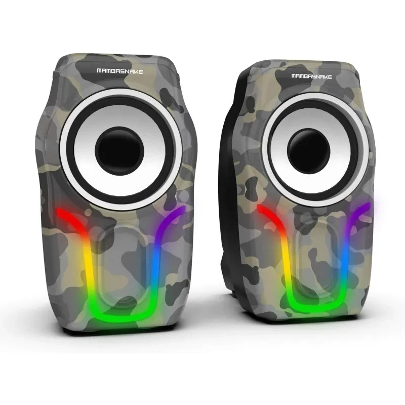 MAMGASNAKE RGB Computer Speakers