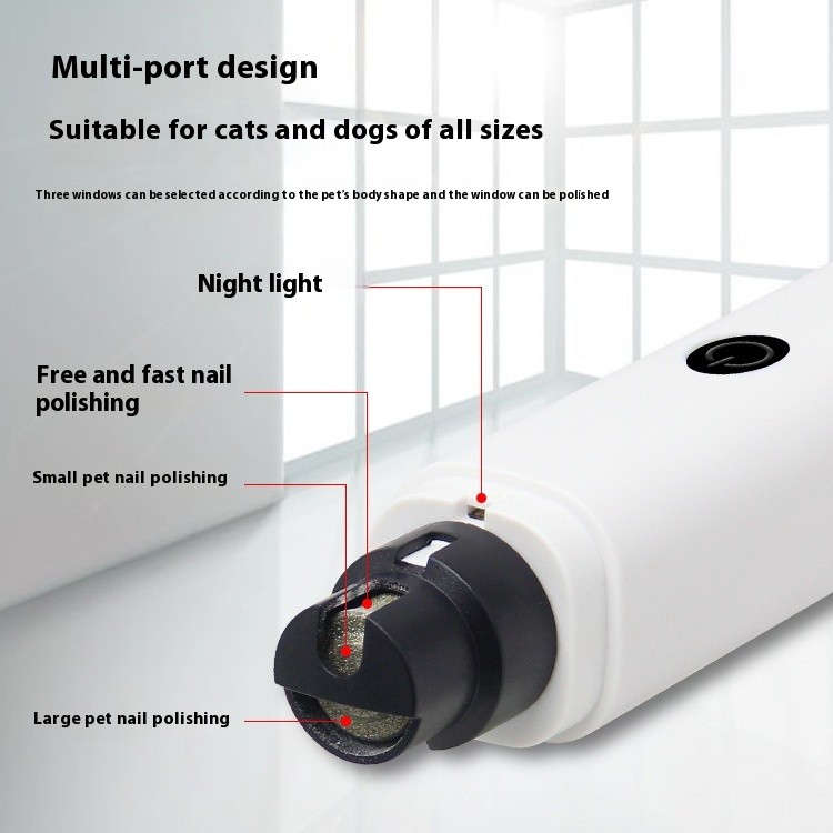 Electric Pet Nail Grinder – Safe & Stress Free Nail Trimming