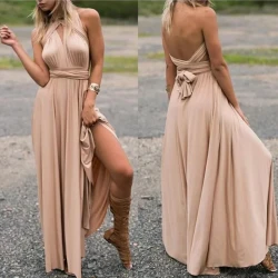 Versatile and Sexy Strap Wrap Dress - Bridesmaid Dress (Buy 2 free shipping)