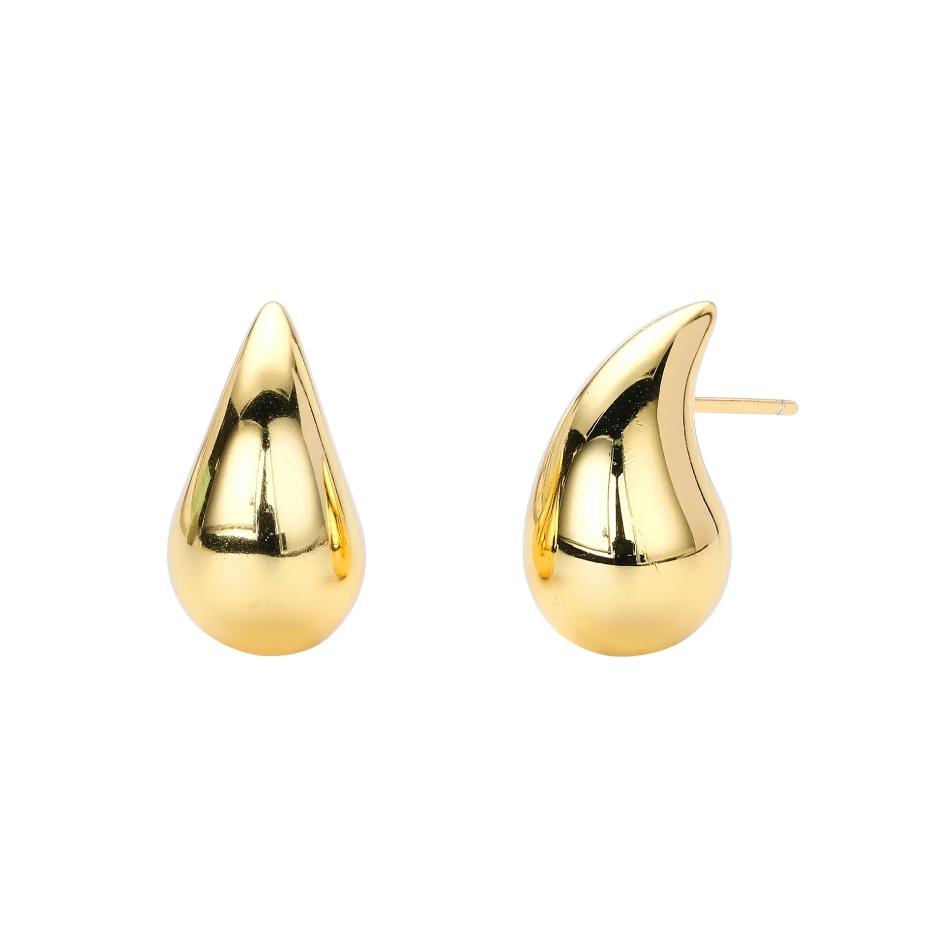 Gold Teardrop Earrings