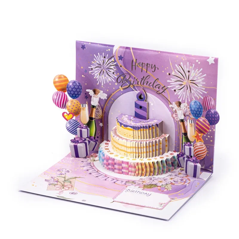 Birthday Cake Card NZ