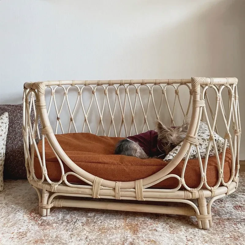 Pet Bed Rattan