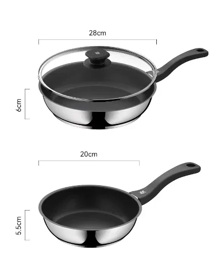 Pan with Transparent Lid
