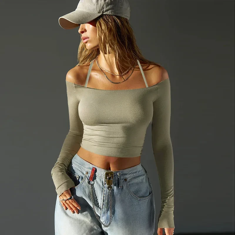 Long Sleeve Off Shoulder