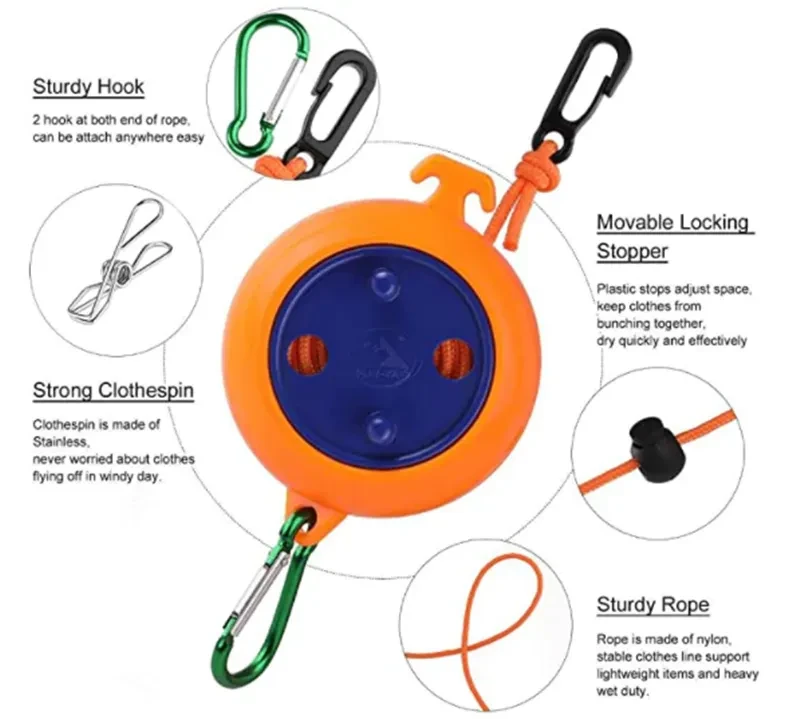Travel Portable Clothes Line