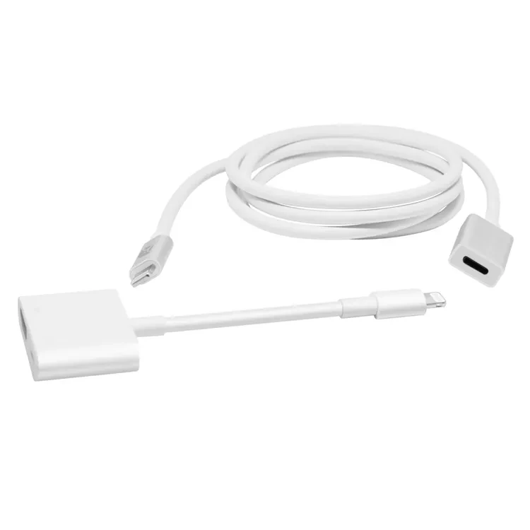 Lightning Male to Female Extension Cable