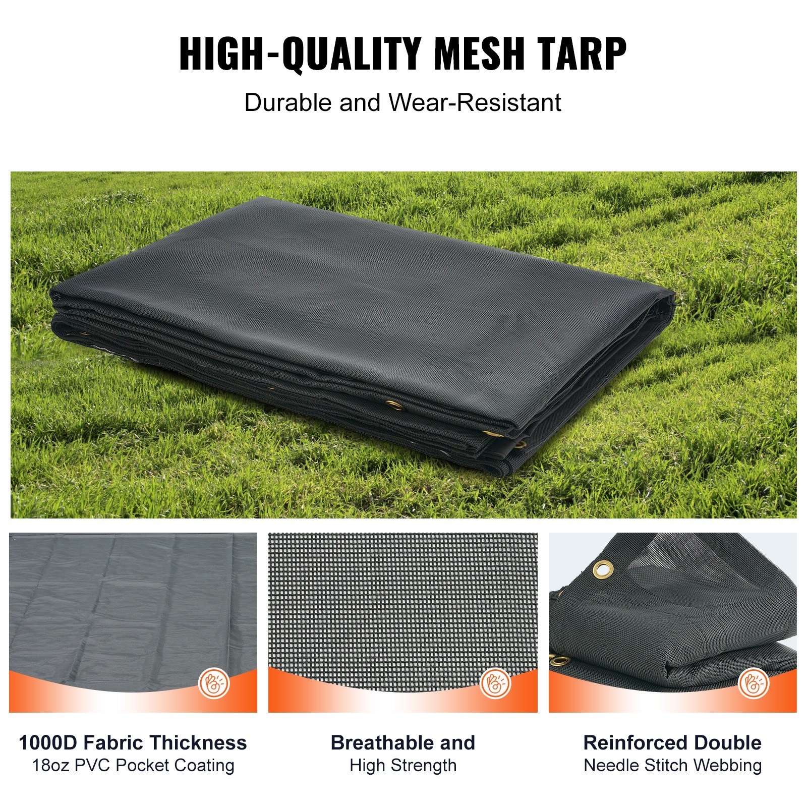 Dump Truck Mesh Tarp