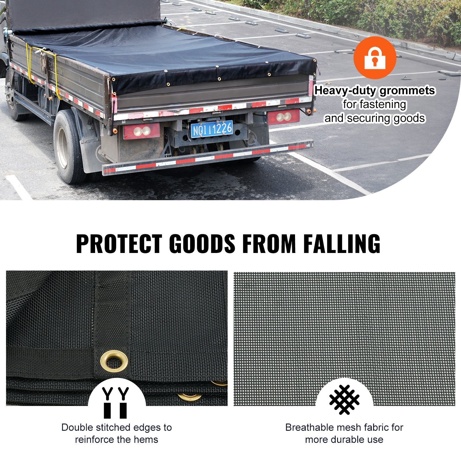 Dump Truck Mesh Tarp
