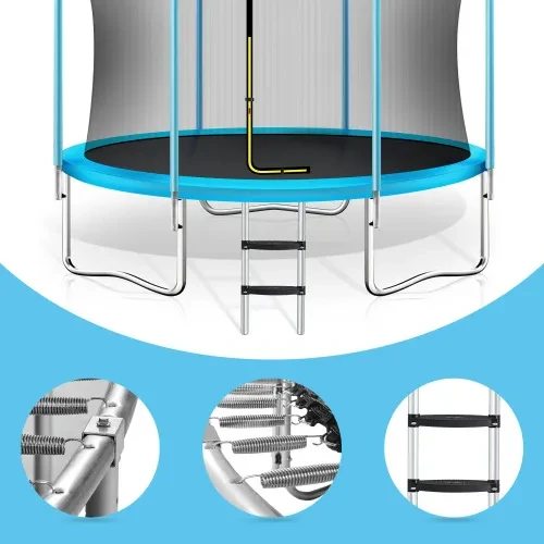 Trampoline with Ladder