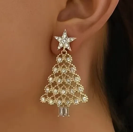 Christmas Tree Earrings