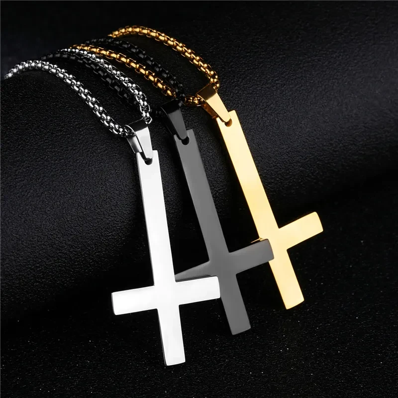 Upside Down Cross Pendant