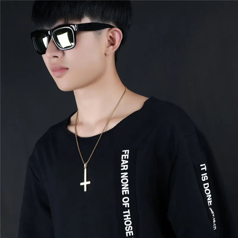 Upside Down Cross Pendant