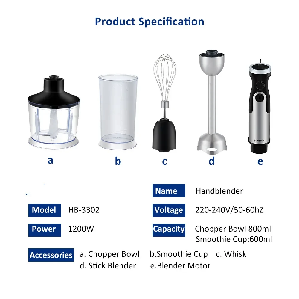 Hand Blender Juicer