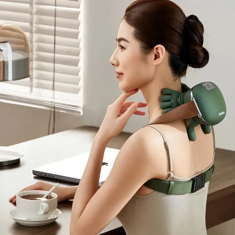 Wireless 4D Bionic Finger Neck & Shoulder Massager