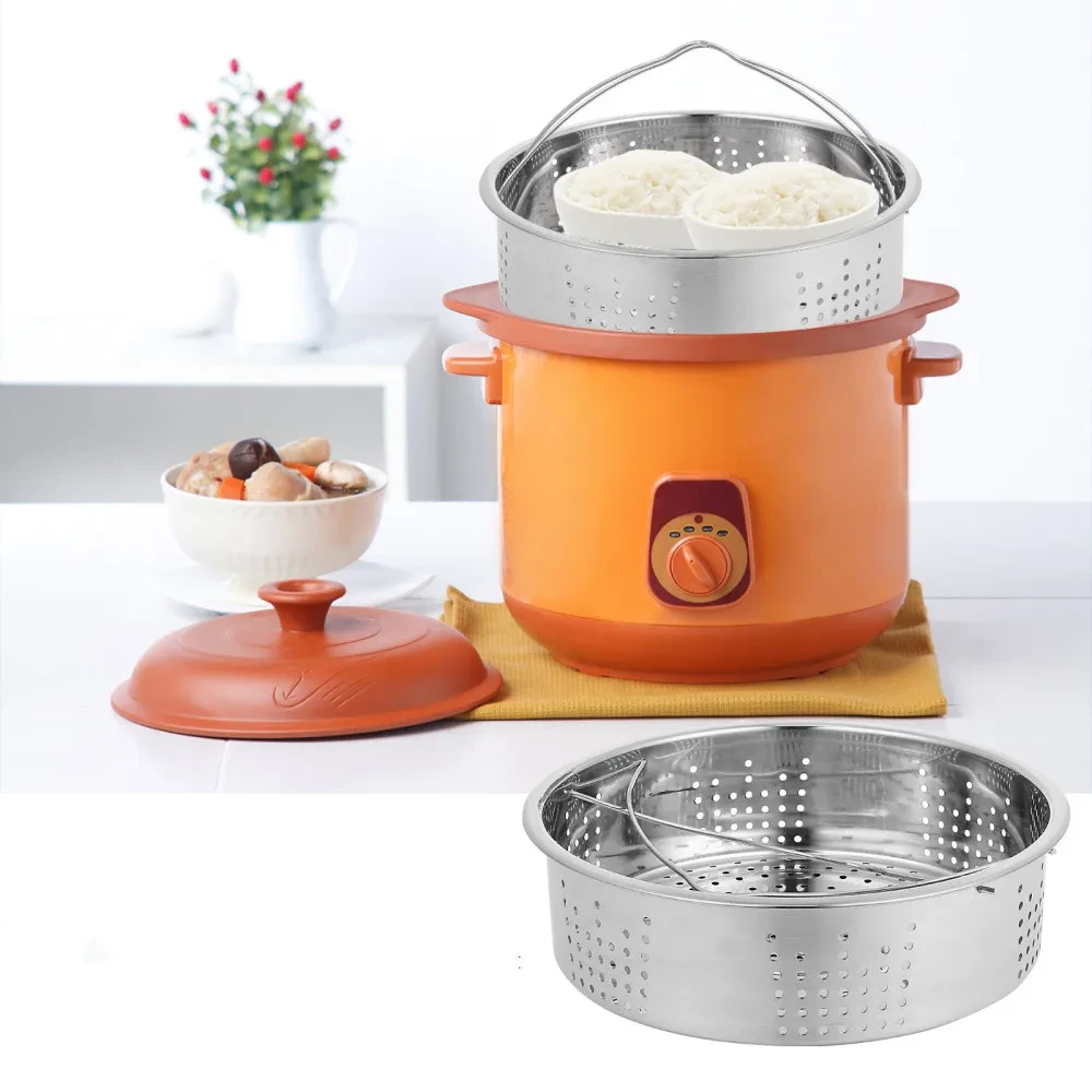 Stainless Steel Rice Cooker Steamer