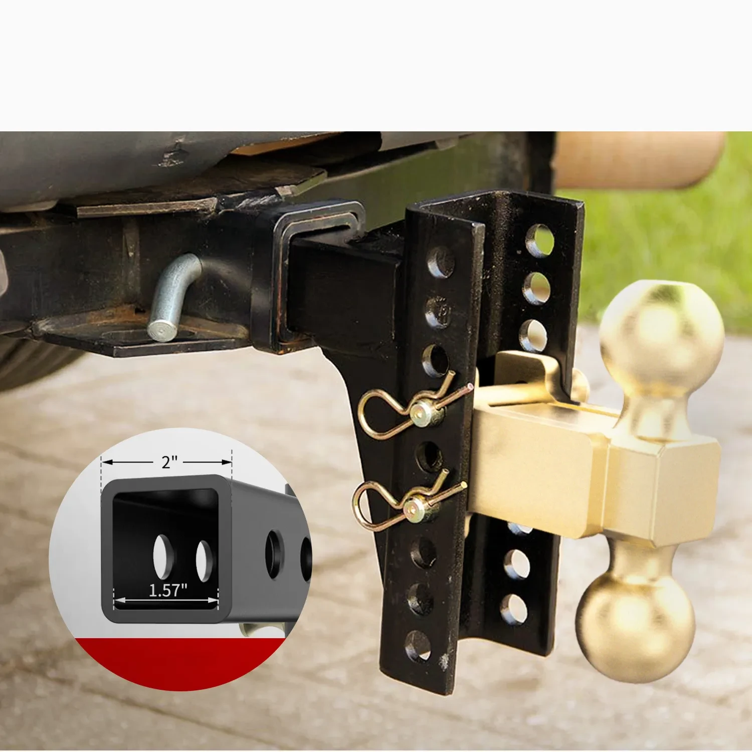 Adjustable Trailer Hitch