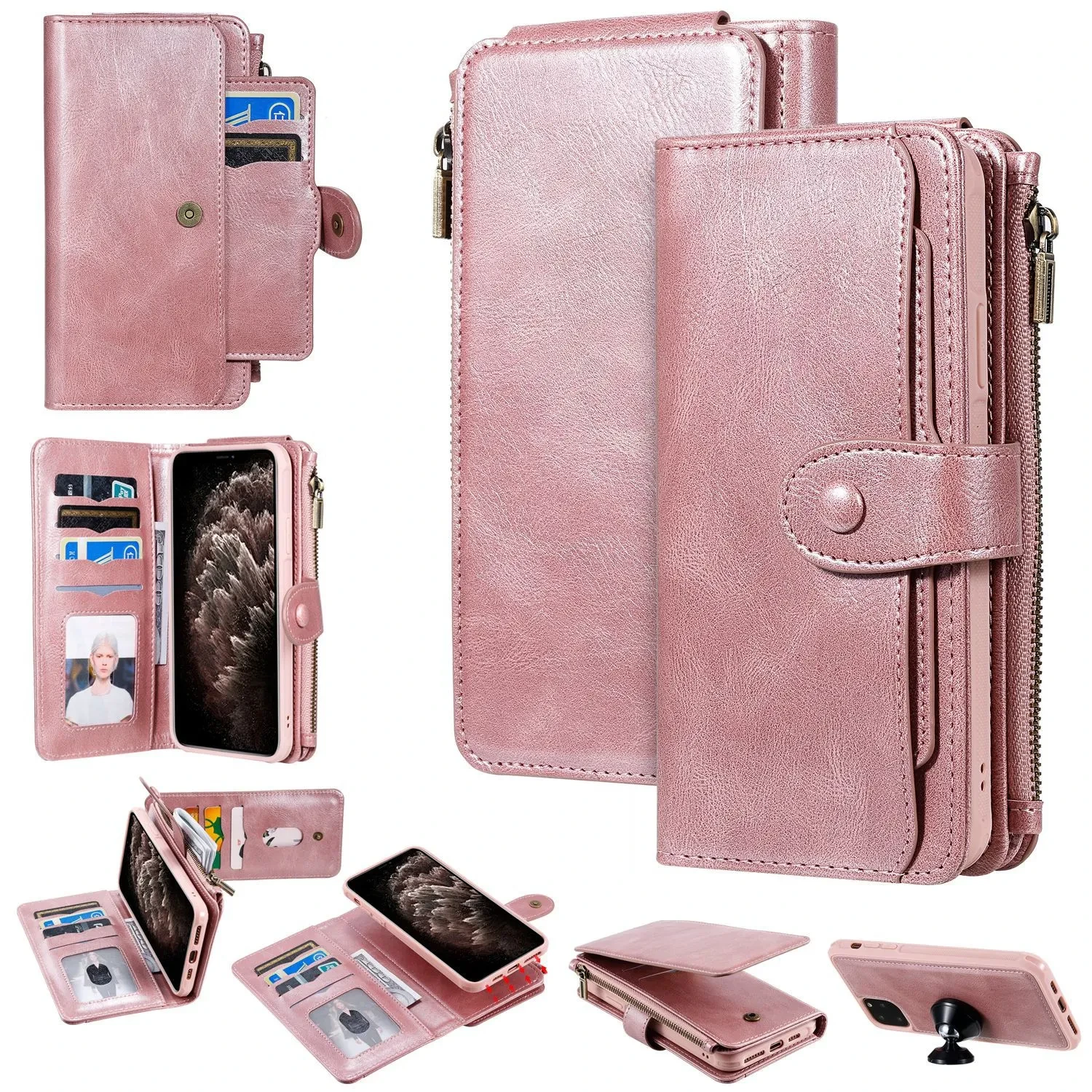 Phone Wallet Flip Case