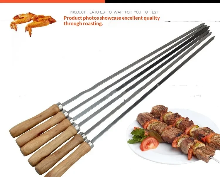 Barbecue Skewers Stainless Steel