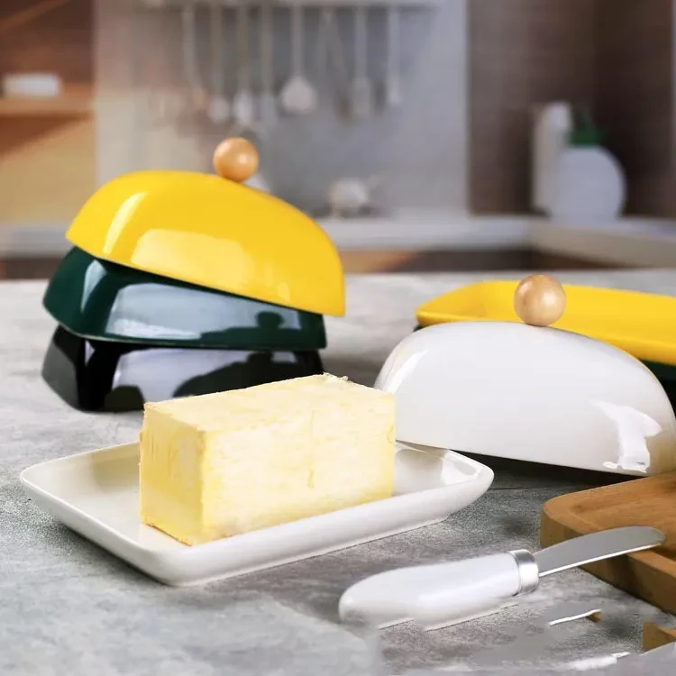 Ceramic Butter Dish With Lid
