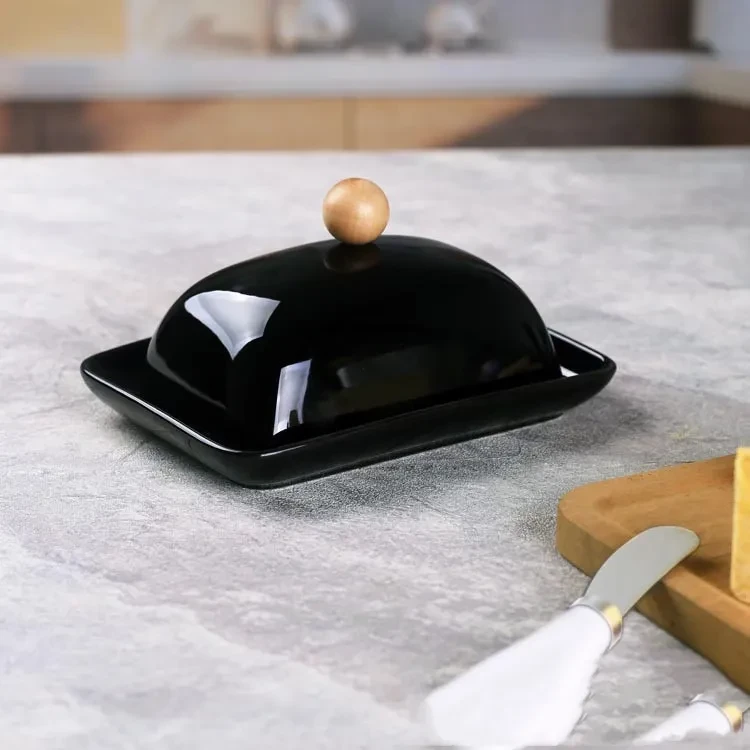 Ceramic Butter Dish With Lid