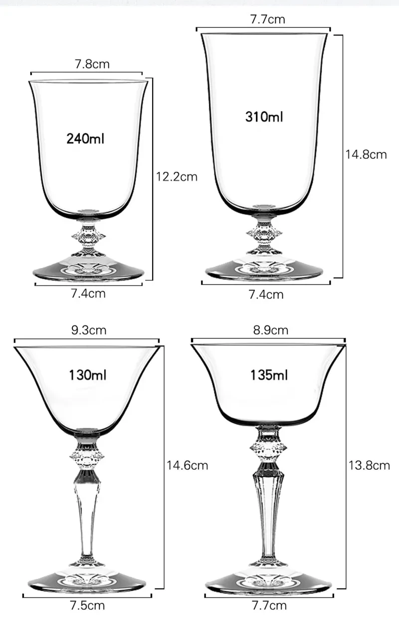 Mojito Cocktail Glass