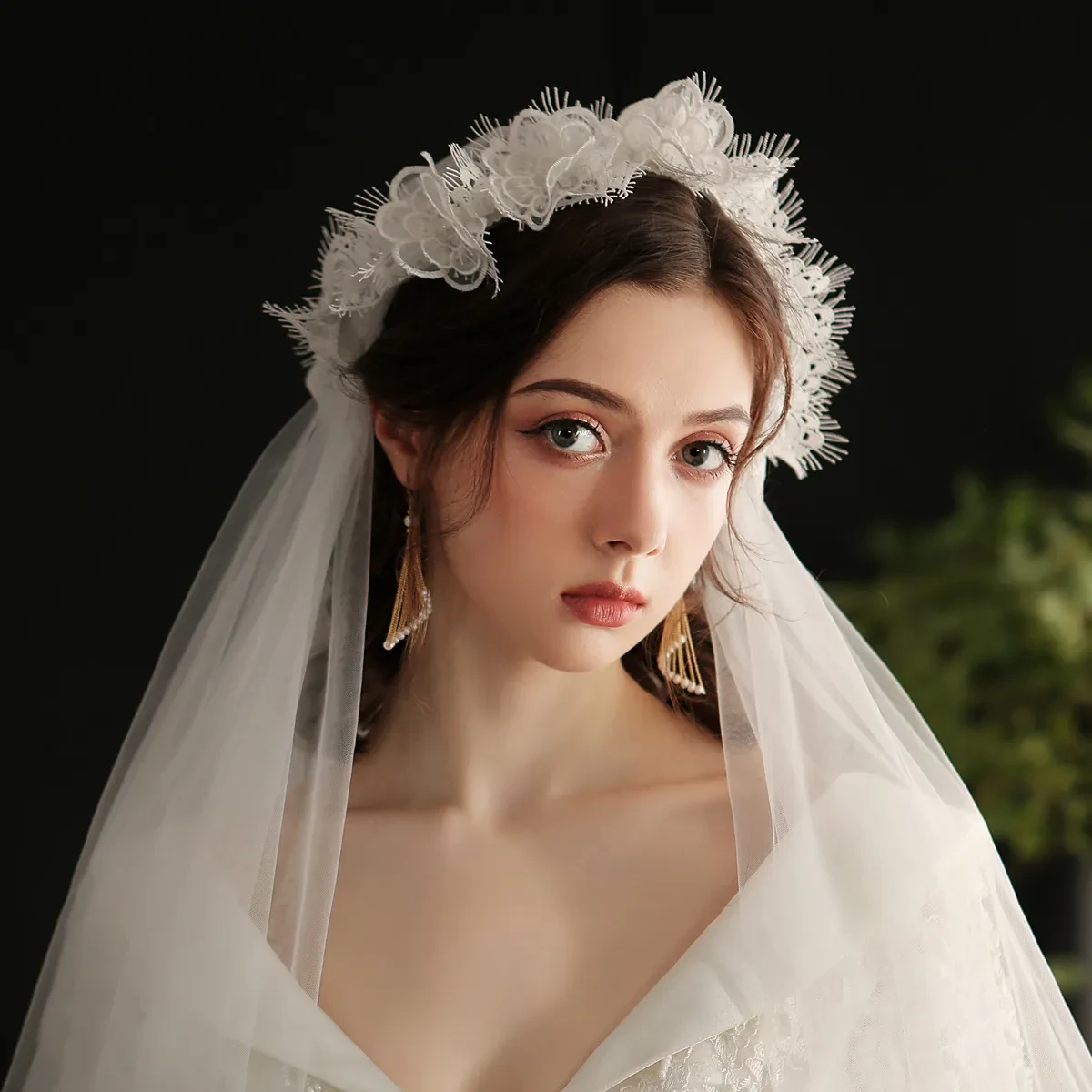 Bridal Veil Flower Lace