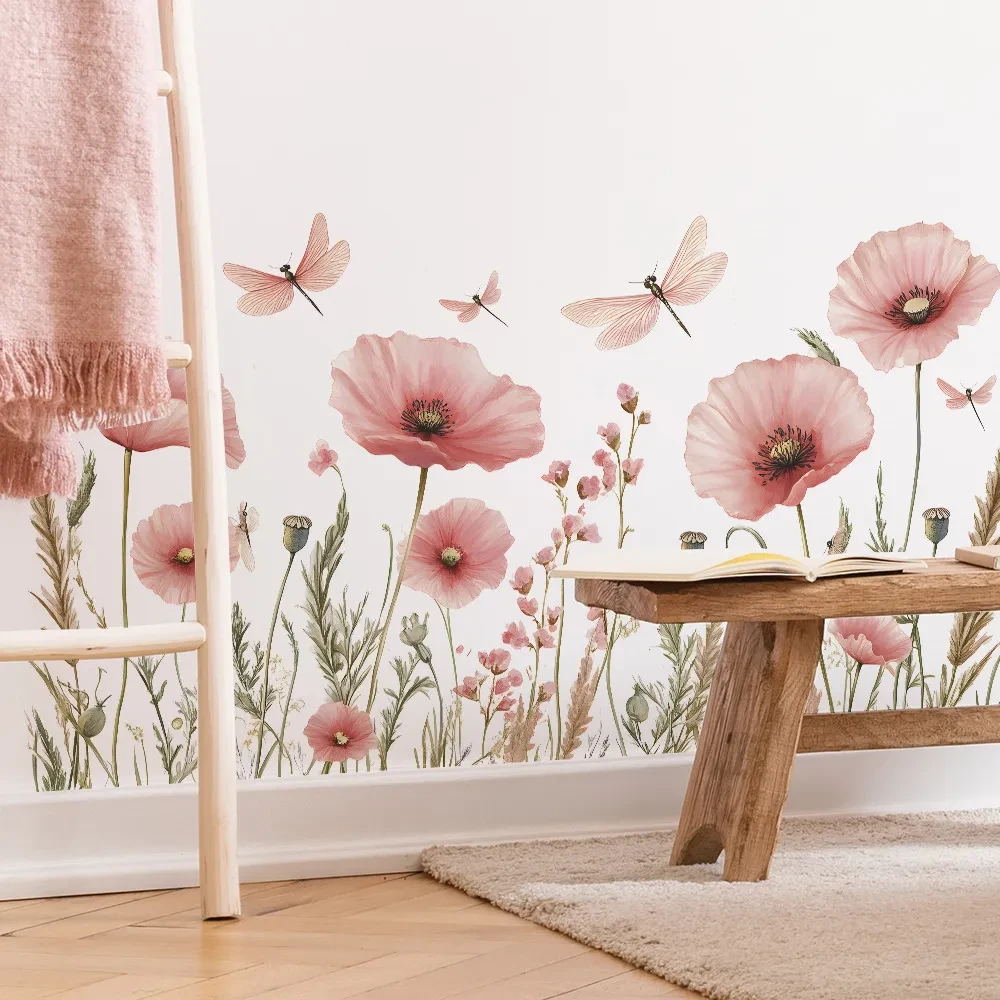 Floral Wall Decals For Nursery