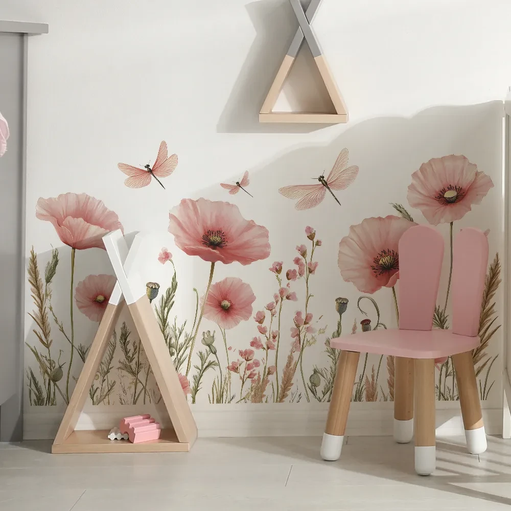 Floral Wall Decals For Nursery