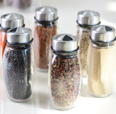 Glass Spice Jars