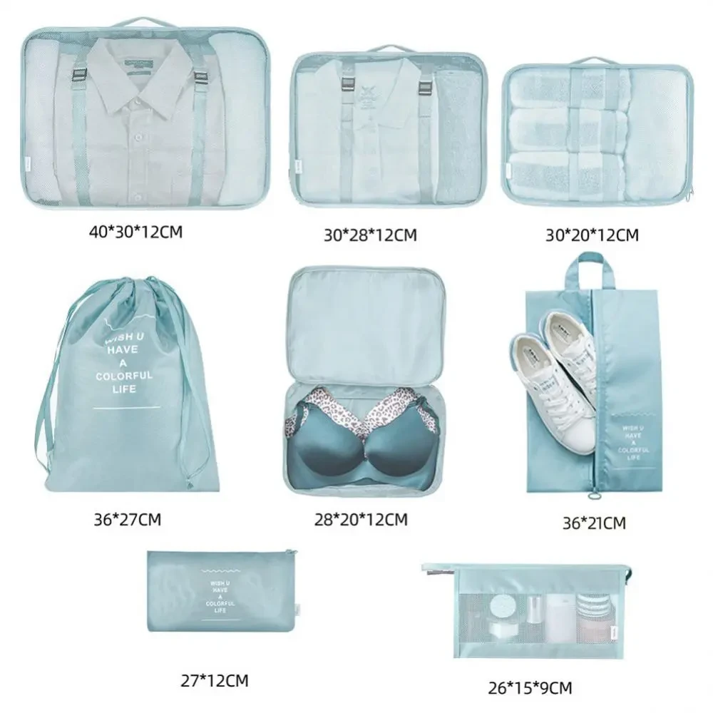 Set Luggage Divider Bag Travel Storage