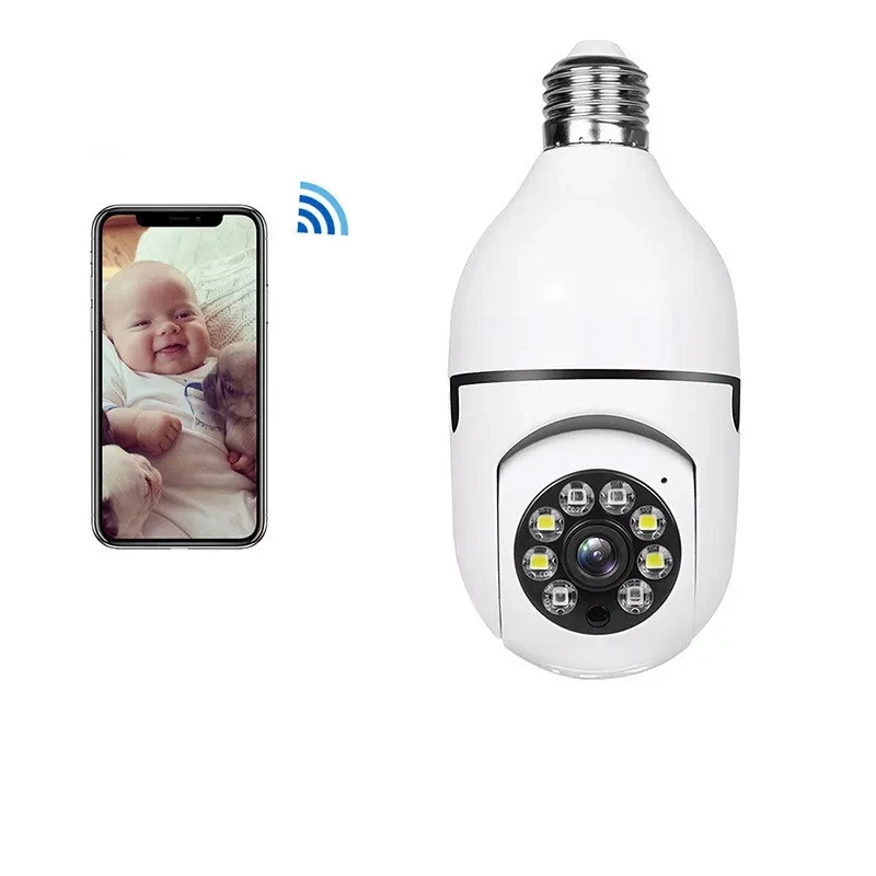 Light Bulb Wireless Smart Security Cam