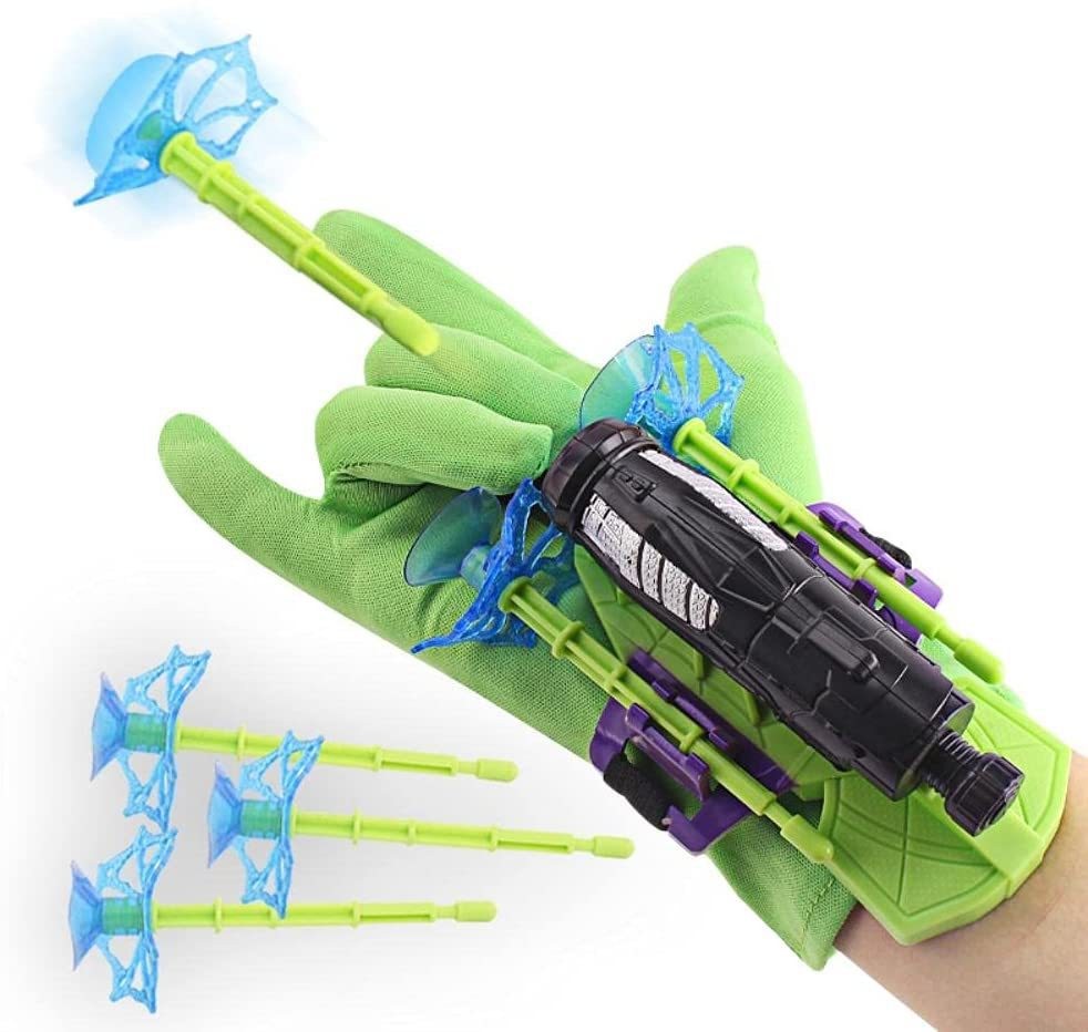 Spider Gloves Wrist Launcher Toy