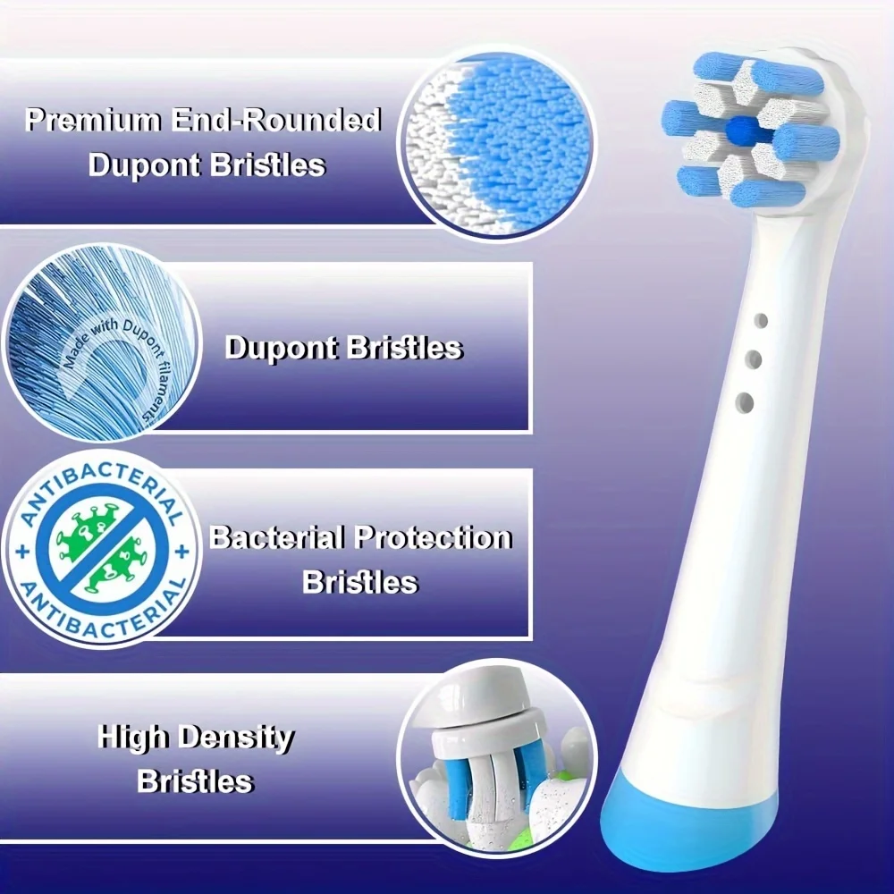 Color: Ivory - Toothbrush Head Compatible with Oral-B iO Series Electric Toothbrushes, iO3/iO5/iO6/iO7/iO8/iO9/iO10 Brush Heads Ultimate Clean