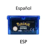 Color: Burgundy - GBA Game 32 Bit Video Game Cartridge Console Card Pokemon Emerald Ruby FireRed LeafGreen Sapphire Multi-language for GBA/NDS