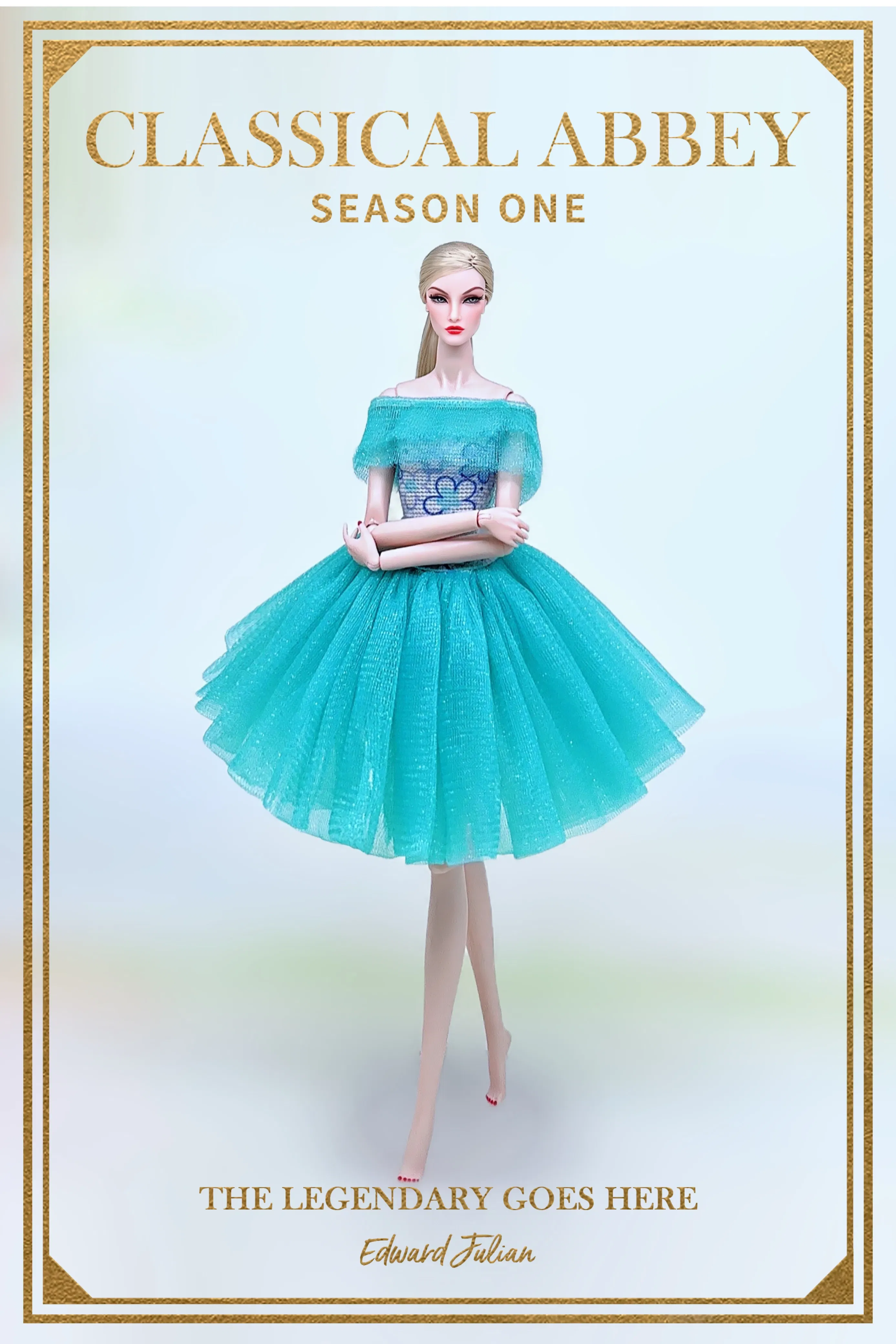 Color: Silver - for barbie doll clothes batch