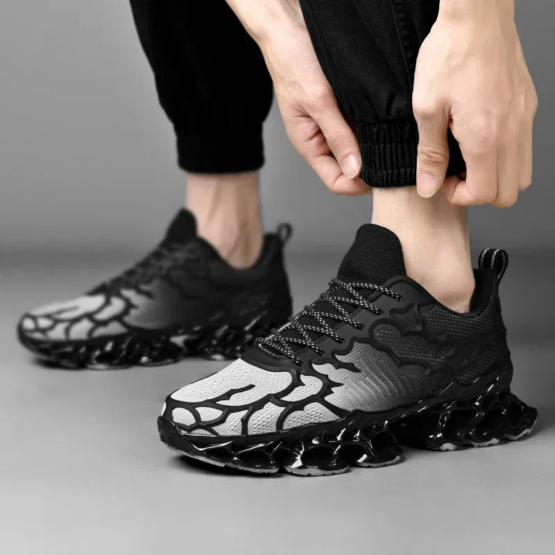 Color: Blue, Shoe Size: 40 - men shoes Sneakers Male tenis Luxury shoes Mens casual Shoes Trainer Race off white Shoes fashion loafers running Shoes for men