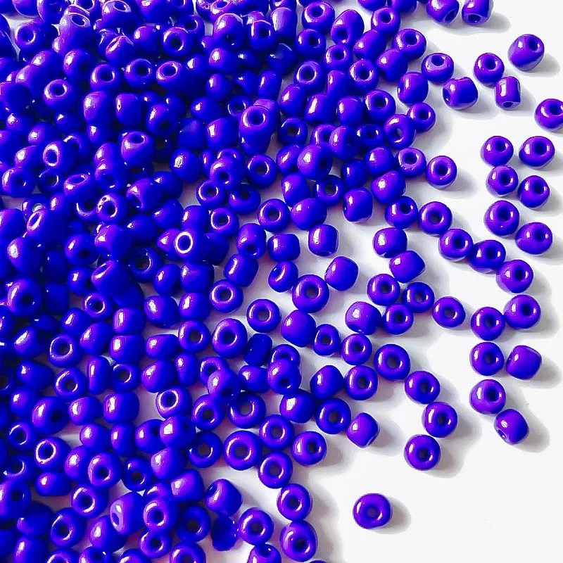 Color: light yellow, Item Diameter: 4mm - 2mm 3mm 4mm Glass Seed Loose Beads Small Charms DIY Craft Bracelet Beads for Jewelry Making Supplies Necklace Accessories