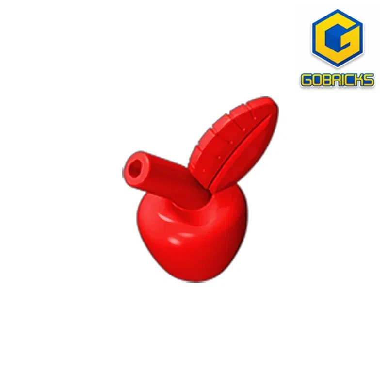 Color: GRAY - Gobricks GDS-1447 Apple  compatible with lego 33051 children's DIY Educational Building Blocks Technical